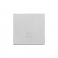 KONTAKT SIMON - Klawisz pojedynczy z oczkiem z piktogramem "schody" do: SW6M; Aluminium mat Simon 55 - TKW6L/143