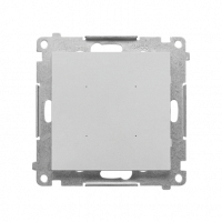 KONTAKT SIMON - SWITCH – Sterownik przyciskowy oświetleniowy pojedynczy, sterowany smartfonem (moduł); Aluminium mat Simon 55 - TEW1W.01/143