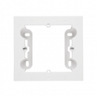 KONTAKT SIMON - Puszka natynkowa 1-krotna do ramek LINE/DUO. Wyokość: 40mm; Biały mat Simon 55 - TPN1/111