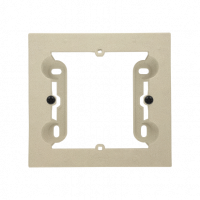 KONTAKT SIMON - Puszka natynkowa 1-krotna do ramek LINE/DUO. Wyokość: 40mm; Szampański mat Simon 55 - TPN1/144