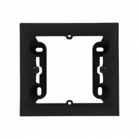 KONTAKT SIMON - Puszka natynkowa 1-krotna do ramek LINE/DUO. Wyokość: 40mm; Czarny mat Simon 55 - TPN1/149