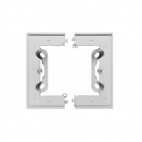 KONTAKT SIMON - Puszka natynkowa pojedyncza, składana do ramek LINE/DUO – Wysokość: 40 mm. (1 szt. TSC/.. = 2 elementy); Aluminium mat Simon 55 - TSC/143
