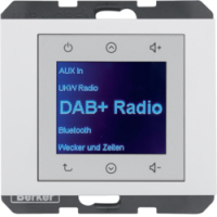 HAGER - BERKER - K.1 Radio Touch DAB+ biały połysk - 29847009