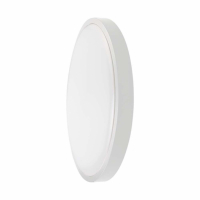 V-TAC - 30W Plafon LED / Średnica: 420mm / Barwa:6500K / Klosz: Okrągły mleczny biała ramka / IP44 - 7623