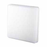 V-TAC - 15W Plafon LED / IP44 / Chip Samsung / Barwa:3000K / Klosz PC / Kwadrat - 2113909