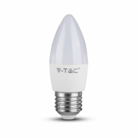 V-TAC - 4.5W Żarówka LED C35 / Barwa:4000K / Trzonek: E27 - 2143431