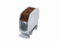 SIMET - ZŁĄCZKA SZYNOWA GWINTOWA STB 16 AL/CU 87110 SIMBLOCK BRĄZOWY - 81000015