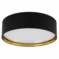 TK-LIGHTING SP. Z O.O. - BILBAO BLACK/GOLD LAMPA SUFITOWA 4 PŁ 600 - 3432