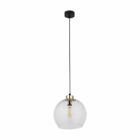 TK-LIGHTING SP. Z O.O. - DEVI TRANSPARENT LAMPA WISZĄCA 1 PŁ 250 - 4578