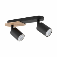TK-LIGHTING SP. Z O.O. - COVER WOOD LAMPA SUFITOWA 2 PŁ - 4674