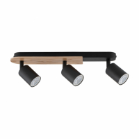 TK-LIGHTING SP. Z O.O. - COVER WOOD LAMPA SUFITOWA 3 PŁ - 4675