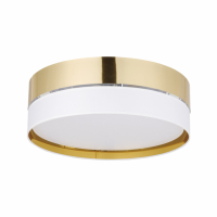 TK-LIGHTING SP. Z O.O. - HILTON WHITE/GOLD LAMPA SUFITOWA 3 PŁ 450 - 4772
