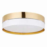 TK-LIGHTING SP. Z O.O. - HILTON WHITE/GOLD LAMPA SUFITOWA 4 PŁ 600 - 4773