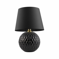 TK-LIGHTING SP. Z O.O. - SANTANA BLACK LAMPKA NOCNA 1 PŁ - 5590