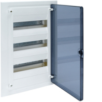 HAGER - ROZDZIELNIA P/T 36 MODUŁÓW IP40 DRZWI TRANSPARENTNE GOLF - VF312TD