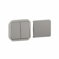 LEGRAND - ŁĄCZNIK TYP TRANSFORMER MECHANIZM 10 AX - 250 V~ SZARY PLEXO - 069506L