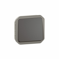 LEGRAND - PRZYCISK PRZEŁĄCZNY NO/NC MECHANIZM 10 A - 250 V~ ANTRACYT PLEXO - 069841L