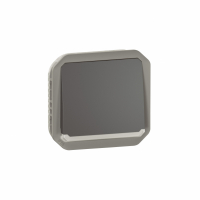 LEGRAND - PRZYCISK JEDNOBIEGUNOWY Z PODŚWIETL. MECHANIZM 10A-250V~ ANTRACYT PLEXO - 069813L