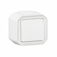 LEGRAND - ŁĄCZNIK SCHODOWY KOMPLET NATYNKOWY 10AX - 250 V~ BIAŁY PLEXO - 069751L