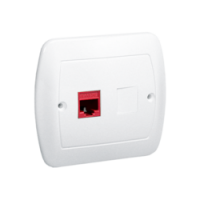 KONTAKT SIMON - GNIAZDO KOMPUTEROWE POJEDYNCZE RJ45 AKORD - AF51/11