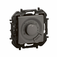 LEGRAND - NOWE NILOE - TERMOSTAT ELEKTRONICZNY POKOJOWY STALOWY - NP670MG