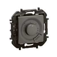 LEGRAND - NOWE NILOE - TERMOSTAT DO OGRZEWANIA PODŁOGOWEGO STALOWY - NP671MG