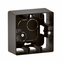 LEGRAND - NOWE NILOE - PUSZKA NATYNKOWA POJEDYNCZA CZARNA - NP161BK