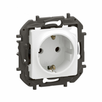 LEGRAND - NOWE NILOE - GNIAZDO SCHUKO 2P+Z ZACISKI ŚRUBOWE 16A - 250 V~ BIAŁE - NP3121WH