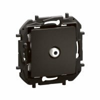 LEGRAND - NOWE NILOE- GNIAZDO TV TYP "F" TYPU GWIAZDA  1,5 DB CZARNE - NP4100BK