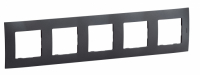 LEGRAND - NOWE NILOE - RAMKA PIĘCIOKROTNA GRAFIT (DARK GREY) - NP115GR