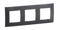 LEGRAND - NOWE NILOE - RAMKA POTRÓJNA GRAFIT (DARK GREY) - NP113GR