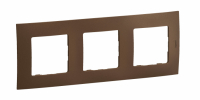 LEGRAND - NOWE NILOE - RAMKA POTRÓJNA BRĄZOWA (DARK BRONZE) - NP113DB