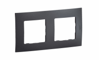 LEGRAND - NOWE NILOE - RAMKA PODWÓJNA GRAFIT (DARK GREY) - NP112GR