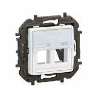 LEGRAND - NOWE NILOE - ADAPTER DO ZŁĄCZY PODWÓJNYCH KEYSTONE BIAŁY - NP171WH
