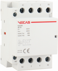 KKLN - Stycznik modułowy 40A 2NO+2NC 230V AC - VCS-HJCH8-40-22-230