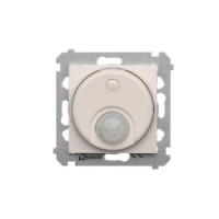 KONTAKT SIMON - Łącznik z czujnikiem ruchu z przekaźnikiem (moduł) 8(2) A, 230V~; biały *Wymagana instalacja 3-przewodowa - DCR10P.01/11