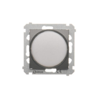 KONTAKT SIMON - Sygnalizator świetlny LED – światło białe (moduł) 230V~; antracyt - DSS1.01/48
