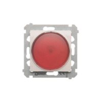 KONTAKT SIMON - Sygnalizator świetlny LED – światło czerwone (moduł) 230V~; biały - DSS2.01/11