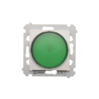 KONTAKT SIMON - Sygnalizator świetlny LED – światło zielone (moduł) 230V~; biały - DSS3.01/11