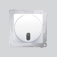 KONTAKT SIMON - Dzwonek elektroniczny (moduł) 230V~; biały - DDS1.01/11