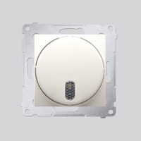 KONTAKT SIMON - Dzwonek elektroniczny (moduł) 8–12 V~; kremowy - DDT1.01/41