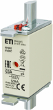 ETI - WKŁADKA TOPIKOWA NH - ZWŁOCZNA / KOMBI NH000 GG 63A/500V - 004181212