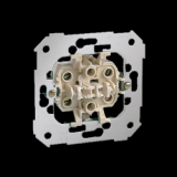 KONTAKT SIMON - Łącznik dwubiegunowy (mechanizm), 16AX, 250V~, śrubowe - 75133-39