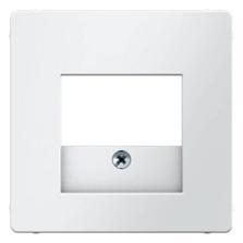 HAGER - ELEMENT CENTRALNY DO GNIAZDA TAE I GŁOŚNIKOWEGO BIAŁY AKSAMIT Q.1 - 10336089