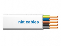 KABLE I PRZEWODY - PRZEWÓD INSTALACYJNY YDYP 5X1,5 750V BIAŁY - G-106479