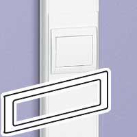 LEGRAND - UCHWYT OSPRZĘT FI 60, 4 MECHANIZMY POKRYWA 130 DLP - 010944