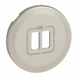 LEGRAND - PLAKIETKA GNIAZDA ZASILAJĄCEGO PODWÓJNE USB BIAŁY CELIANE - 068256