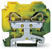 WAGO - ZŁĄCZKA PE 2-PRZEWODOWA 16 MM2 ŻÓŁTO-ZIELONA. - 283-107