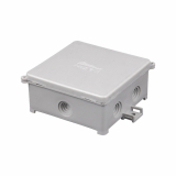 ZAKŁAD PRODUKCYJNO - HANDLOWY 'ELEKTRO-PLAST' SPÓŁKA Z OGRANICZONĄ ODPOWIEDZIALNOŚCIĄ - PUSZKA NATYNK 80X80X41MM Z DŁAWICAMI 6XM16 IP44 SZARY PIN 80S - 31.81