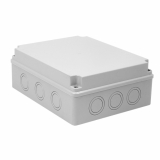 ELEKTROPLAST OPATÓWEK - PUSZKA NATYNK 248X198X86MM Z OSŁABIENIAMI IP65 HERMETYCZNA SZARY PH-4A,2 - 28.42